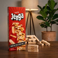 Wooden Block Stacking Tower Game
