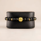 Golden Lion Head Bracelet