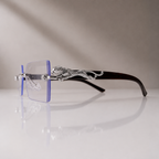 Photochromic Rimless Glasses
