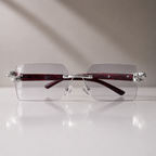 Photochromic Rimless Glasses